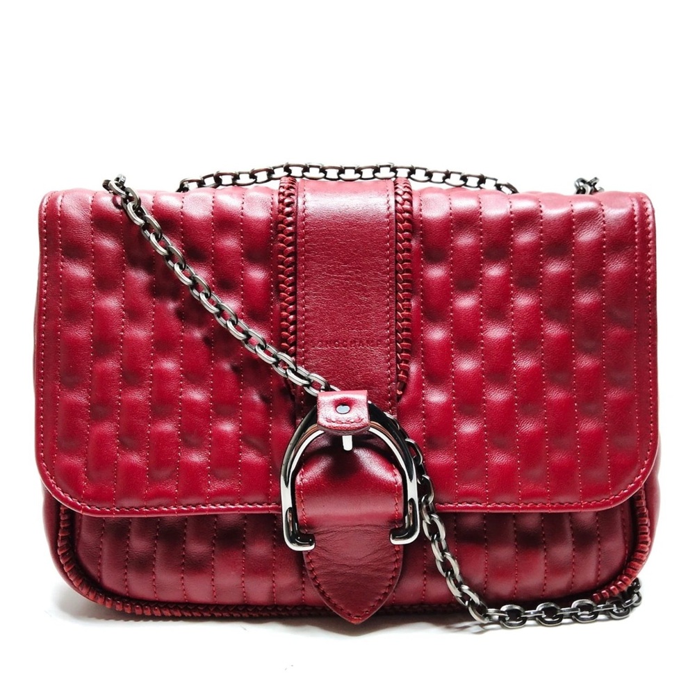 Longchamp Amazone Leather Shoulder Bag